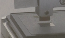 A set of laser diode bars under automatic control